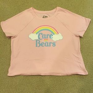 Care Bear Logo Shirt Soft Elastic Fabric